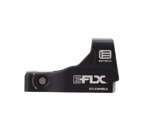 Коллиматорный прицел на пистолет EOTech EFLX Mini 3MOA 8 уровней яркости и ночной режим Черный (EFLX3RW) - изображение 2