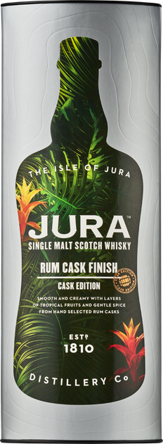 Виски Jura Rum Cask Finish в подарочной упаковке 0.7 л 40% (5013967017849) - Фото 4 Виски Jura Rum Cask Finish в подарочной упаковке 0.7 л 40% (5013967017849) - изображение 4