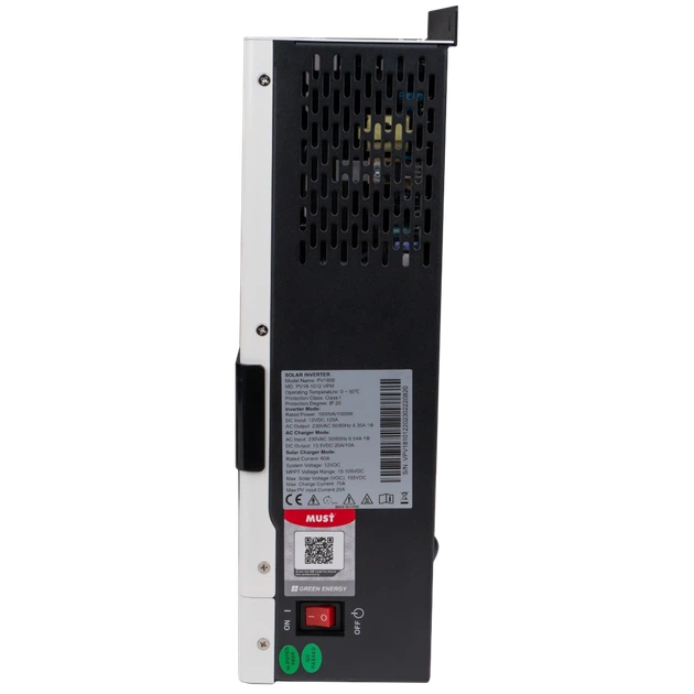 Гібридний інвертор MUST PV18-1012VPM - Фото 4 Гібридний інвертор MUST PV18-1012VPM - зображення 4