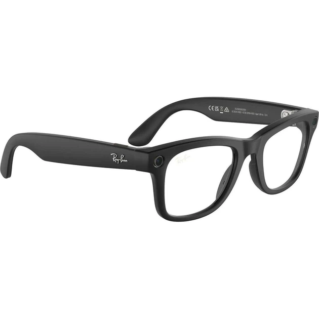 Смарт-очки Ray-Ban Meta Wayfarer Gen 2 Standard Matte Black Frame / Clear Lenses (RW4012 601SSB 50-22) - изображение 4