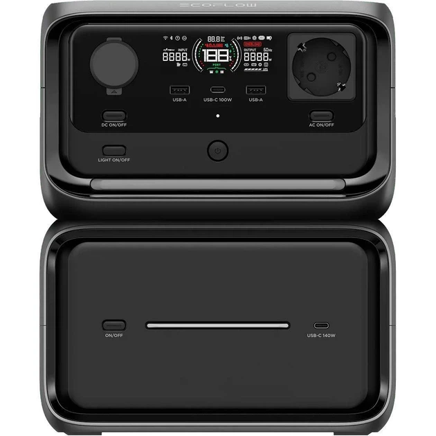 Зарядна станція EcoFlow RIVER 3 Max Plus (EFRIVER3MaxPlus-EU-CBOX) - зображення 2