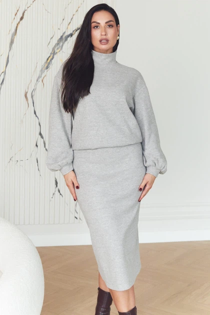 Жіноча демісезонна спідниця прямого крою Seventeen XXL-3XL Світло-бежевий (2000000211206) - Фото 2 Жіноча демісезонна спідниця прямого крою Seventeen XXL-3XL Світло-бежевий (2000000211206) - изображение 2