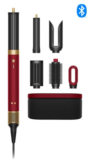 Dyson Airwrap Co-anda2x Multi Hair Styler Straight+Wavy Red Velvet/Gold (176955-01)