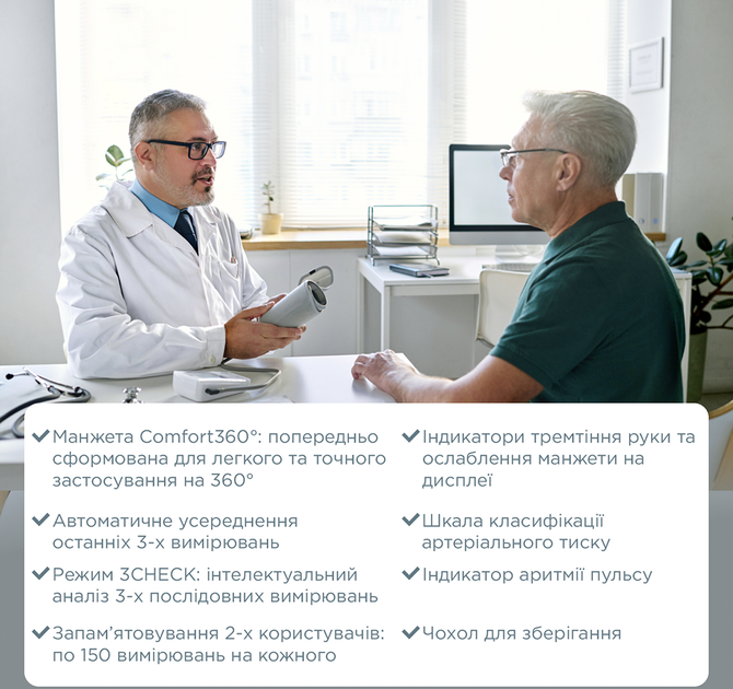 Тонометр B.Well MED-58 с адаптером - изображение 8