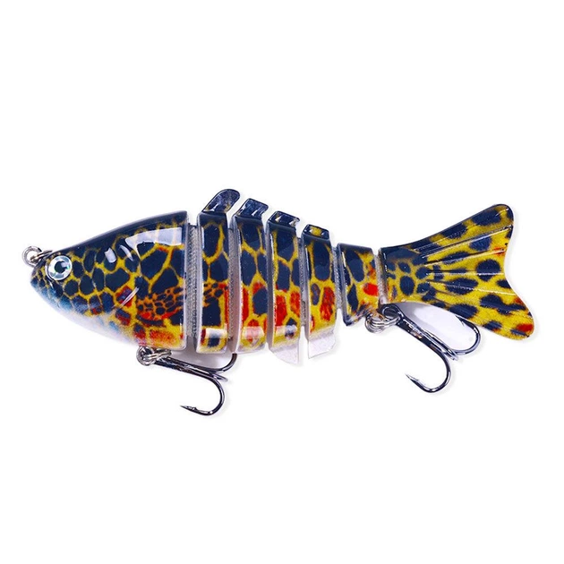 Набор секционных воблеров (5 шт) Segment Swimbait №2 - изображение 3