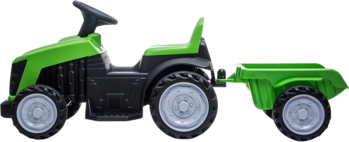 Traktor na akumulator LEAN Toys TR1908T z przyczepą Zielony (5908275992738) - obraz 2