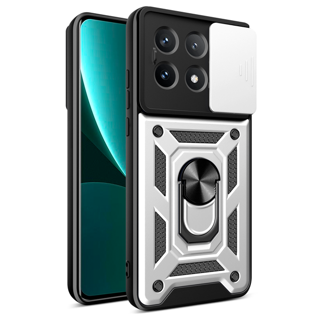 Протиударний Чехол Armor Guard Shield для Xiaomi Poco X6 Pro 5G Silver - Фото 1 Протиударний Чехол Armor Guard Shield для Xiaomi Poco X6 Pro 5G Silver - зображення 1