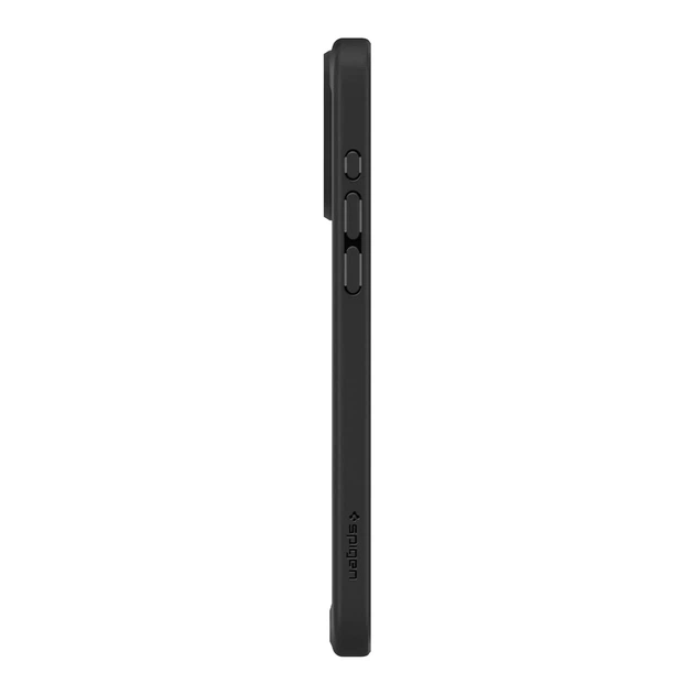 Прозрачный чехол накладка Spigen Ultra Hybrid Magsafe для Apple iPhone 15 Pro Black - изображение 5