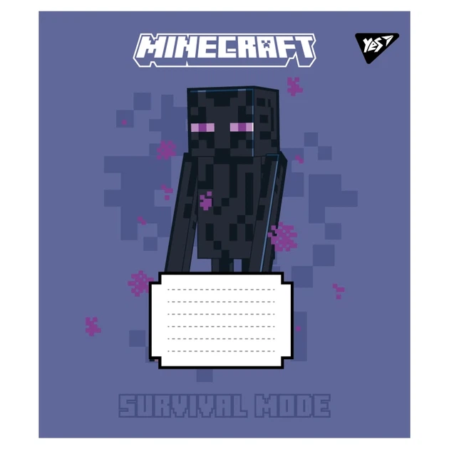 Тетрадь ученическая YES Minecraft Signs 767560 18 листов Разноцветный shop (4823092291578) - изображение 4