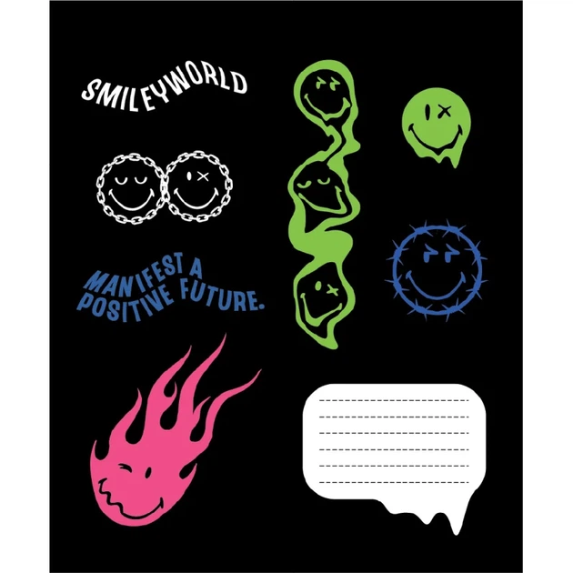 Зошит учнівський YES Smiley World Anime 767656 60 арк. Різнокольоровий shop (4823092292544) - зображення 5