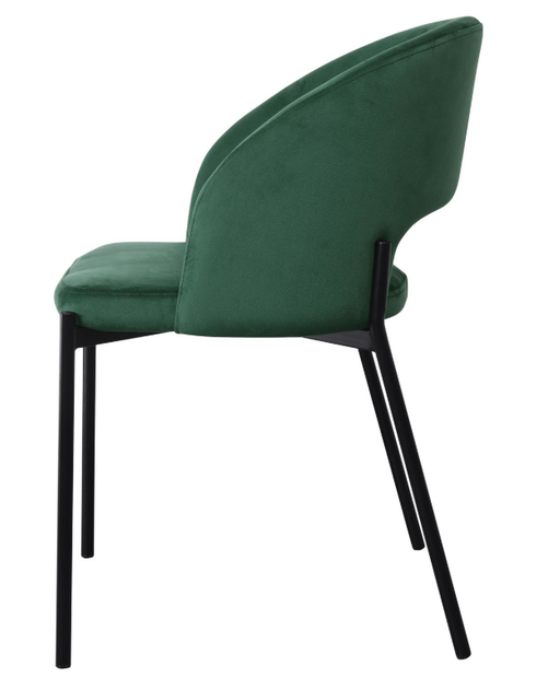 Krzesło do kuchni i salonu Halmar Zielone Velvet  V-CH-K/455-KR-C.ZIELONY (5905248119826) - obraz 5