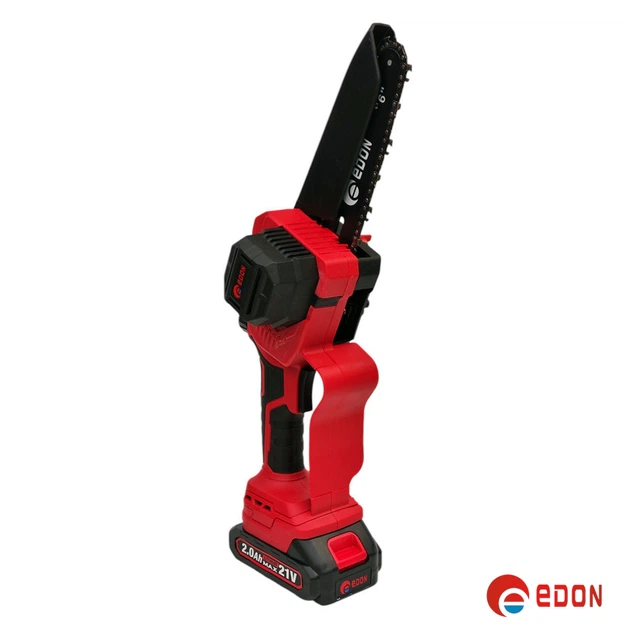 Аккумуляторная мини-пила Edon ACS-18/8 M BL (бесщеточный двигатель, Шина 20 см) - Фото 3 Аккумуляторная мини-пила Edon ACS-18/8 M BL (бесщеточный двигатель, Шина 20 см) - изображение 3