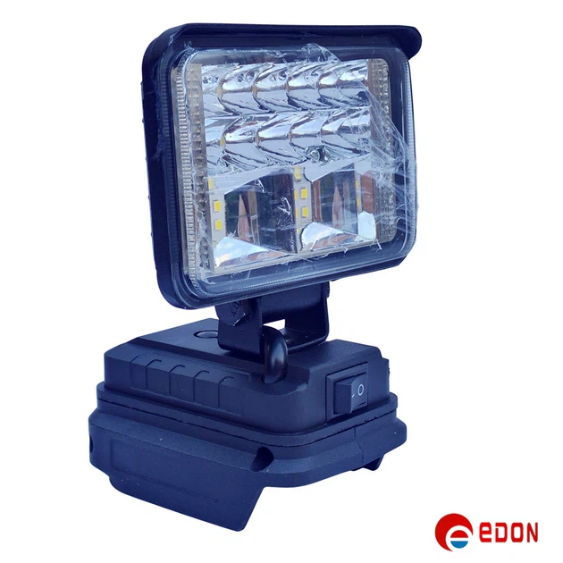 Акумуляторний прожектор Edon ED-21/3 LED 27W (без АКБ і ЗП, посадка MAKITA) - зображення 5