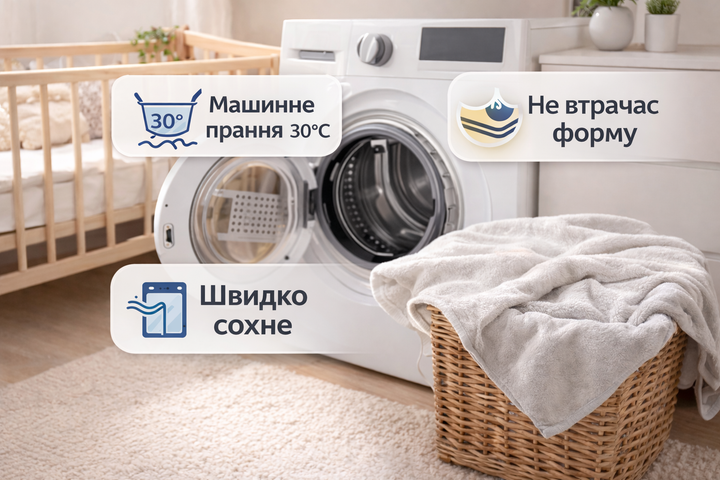 Наматрацник водонепроникний 70*200 з бортом 30 см, захист матраца AquaStop - зображення 2