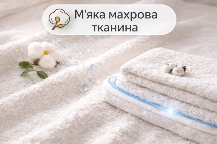Наматрацник водонепроникний 70*200 з бортом 30 см, захист матраца AquaStop - зображення 3
