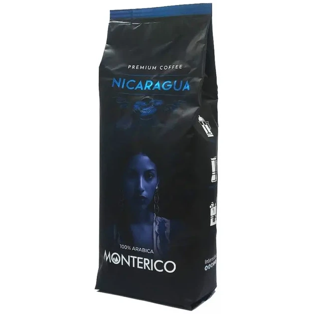Кава Monterico Nicara у зернах 1 кг - Фото 2 Кава Monterico Nicara у зернах 1 кг - изображение 2