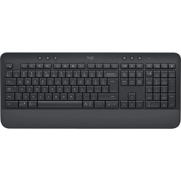 Клавiатура бездротова Logitech Signature K650 US Graphite USB (920-010945) - Фото 1 Клавiатура бездротова Logitech Signature K650 US Graphite USB (920-010945) - зображення 1