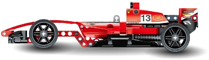 Klocki konstrukcyjne Im.Master wyścigówka 150 elementów (6973676040684) - obraz 4