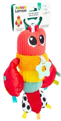 Іграшка для немовлят Tomy Lamaze підвіска лобстер Рафик L27658 (796714276588) - зображення 2