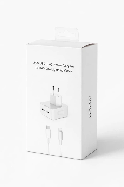 Швидка зарядка для айфона айпада 35W Комплект швидкого заряджання