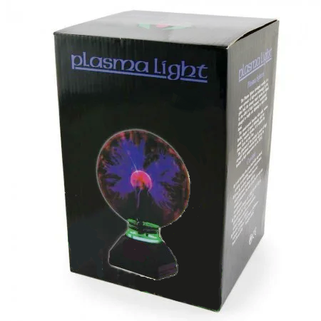 Плазменный шар Тесла музыкальный 13см ночник Plasma ball Плазменная лампа-шар с молниями TC - изображение 8