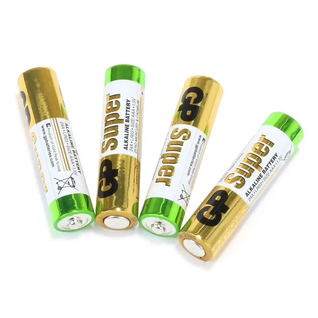 Батарейка GP Super Alkaline ААA LR6 Минипальчиковая батарейка Высокая ёмкость алколайн TC - Фото 2 Батарейка GP Super Alkaline ААA LR6 Минипальчиковая батарейка Высокая ёмкость алколайн TC - изображение 2