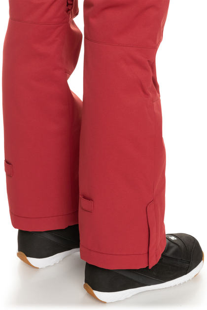 Жіночі гірськолижні штани Roxy Diversion бордові XS ERJTP03185 RQN0 (XS) - зображення 6
