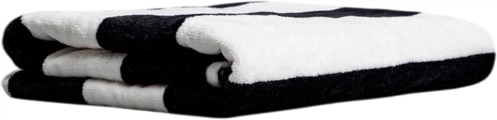 Рушник Homla Lawena банний з чорно-білими смугами 70x130 см (5906496733321) - зображення 2