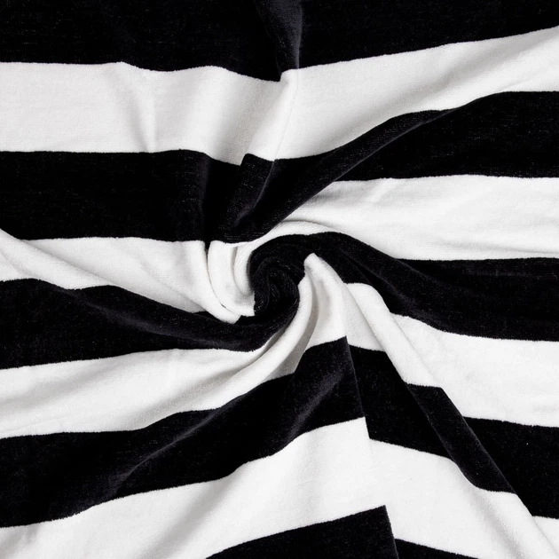 Рушник Homla Lawena банний з чорно-білими смугами 70x130 см (5906496733321) - зображення 5