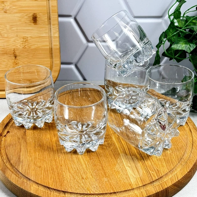 Набор стаканов стеклянных 315 мл прозрачные 6 шт 42415-G4Y Glass4you Noor - Фото 4 Набор стаканов стеклянных 315 мл прозрачные 6 шт 42415-G4Y Glass4you Noor - изображение 4