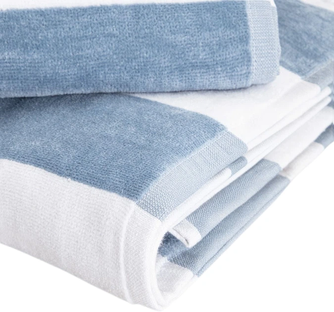 Рушник Homla Lawena у біло-блакитну смужку 70x130 см (5906496733352) - зображення 2