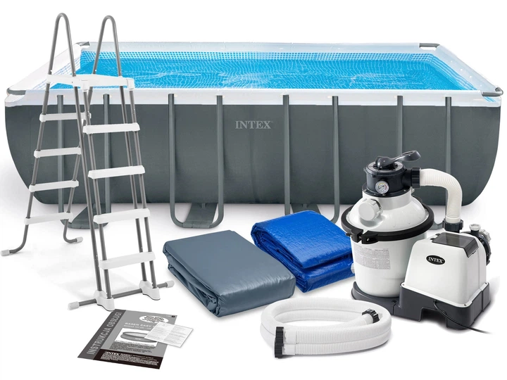 Басейн каркасний прямокутний Intex Ultra Frame 11 в 1 549 х 274 х 132 см 26356 (Intex_26356) - зображення 1