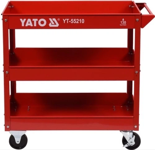 Візок для інструменту YATO 3-рівневий на 4 колесах (YT-55210) - зображення 2