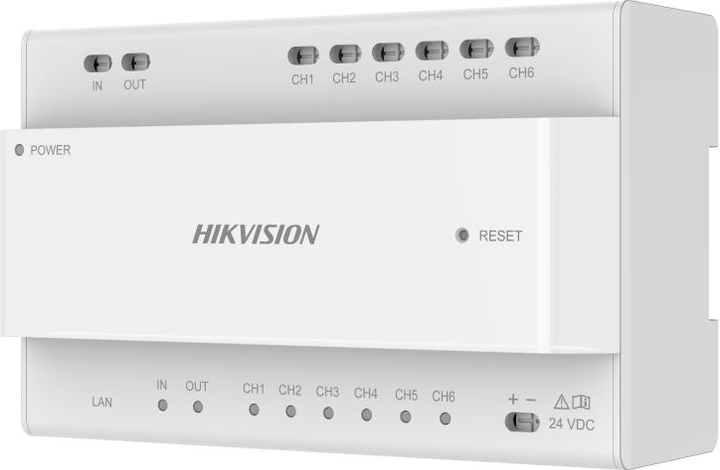 Dystrybutor systemu Hikvision Two Wire Distributor (DS-KAD706Y-S) - obraz 3