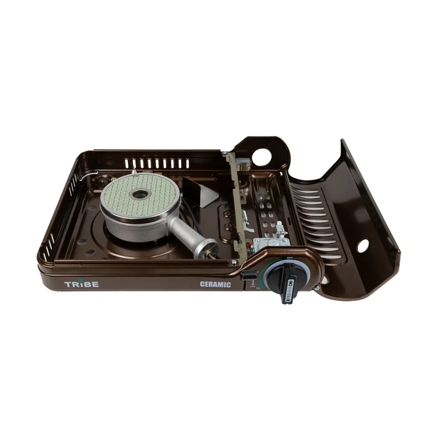 Газова плита туристична керамічна конфорка Tribe Ceramic T-HD-0004 brown - зображення 4