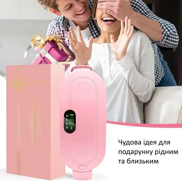 Портативная грелка-массажер при спазмах менструации и менструальных болях с 3 уровнями тепла и 4 массажных режима для снятия боли Grant M44948 мультиколор M44948 - изображение 7