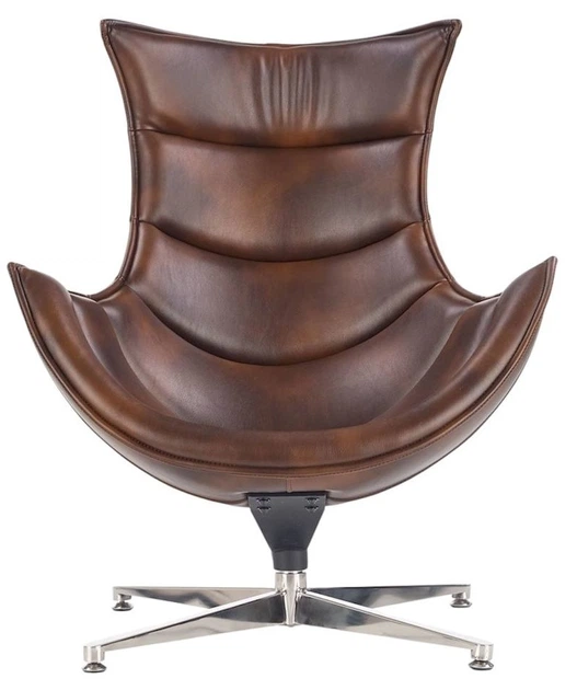 Крісло для відпочинку Halmar Luxor Коричневий (5905248120761) - зображення 2