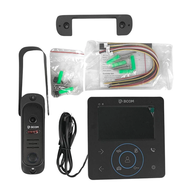 Комплект видеодомофона BCOM BD-480M Black Kit - изображение 8