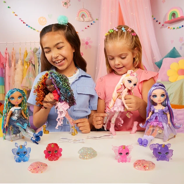 Ігровий набір з лялькою RAINBOW HIGH серії "Rainbow Shimmers" - ВІОЛЕТТА (зі слаймом) - изображение 10