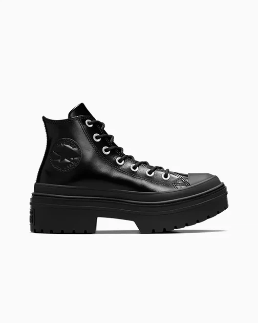 Женские кеды Converse Chuck Taylor All Star Leather 37.5 Черные (A12475C) - Фото 1 Женские кеды Converse Chuck Taylor All Star Leather 37.5 Черные (A12475C) - изображение 1