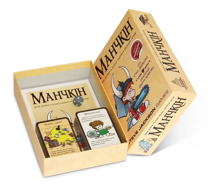 Настольная игра Манчкін (украинское издание) - Фото 2 Настольная игра Манчкін (украинское издание) - изображение 2