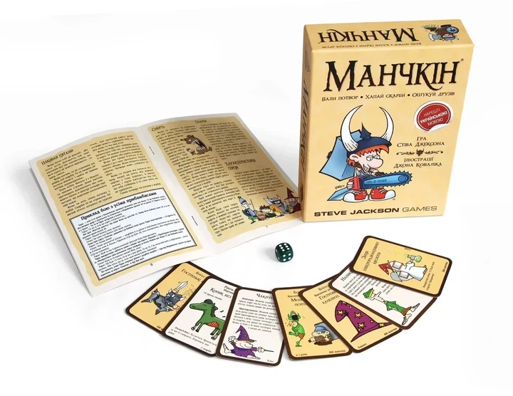 Настольная игра Манчкін (украинское издание) - Фото 3 Настольная игра Манчкін (украинское издание) - изображение 3