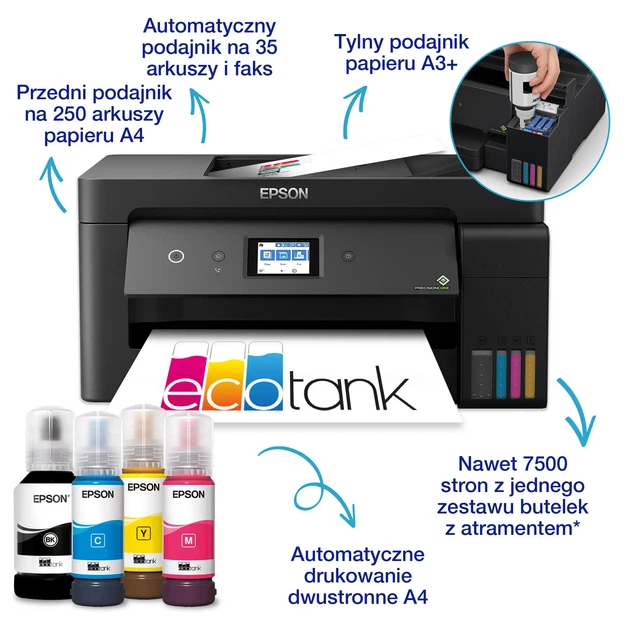 БФП Epson EcoTank L14150 (C11CH96402) - Фото 4 БФП Epson EcoTank L14150 (C11CH96402) - изображение 4