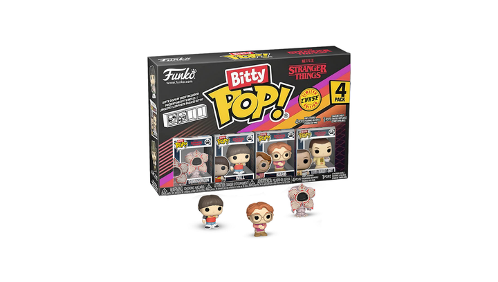 Пак Фігурок FUNKO POP! Bitty Pop! Stranger Things Демогоргон Eleven Burger T-Shirt Chase 23mm 83661 - зображення 2