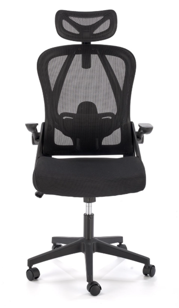 Fotel biurowy Halmar Regulowany Zagłówek Czarny V-CH-NEGRO-FOT (5905248131590) - obraz 4