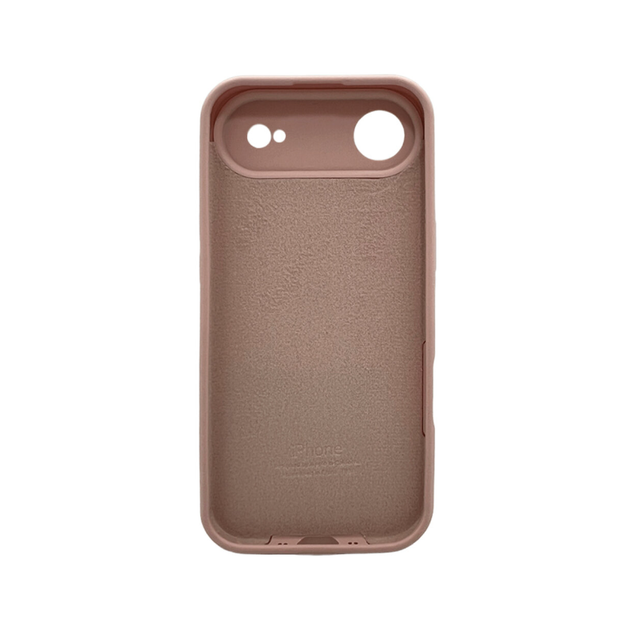 Захисний чохол-накладка Silicone Full Case AA Camera Protect для Apple iPhone 17 Air Pink Sand (FullAAi17A-15) - зображення 2