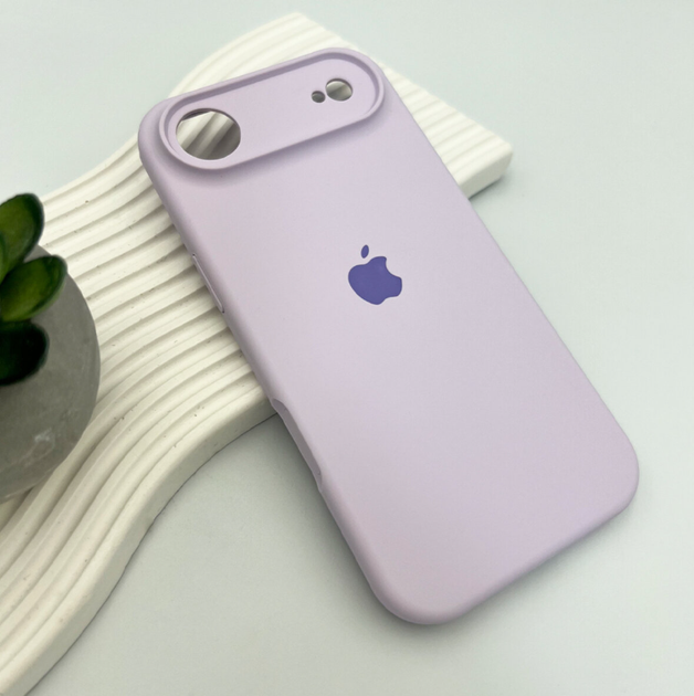 Защитный чехол-накладка Silicone Full Case AA Camera Protect для Apple iPhone 17 Air Lilac (FullAAi17A-58) - изображение 3