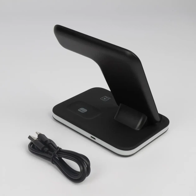 Беспроводная зарядная станция Wireless Charge 4 в 1 (телефоны, наушники, часы). - Фото 5 Беспроводная зарядная станция Wireless Charge 4 в 1 (телефоны, наушники, часы). - изображение 5