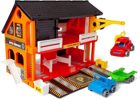 Zestaw zabawek Wader Play House auto serwis 25471 54718 (5900694254718) - obraz 3
