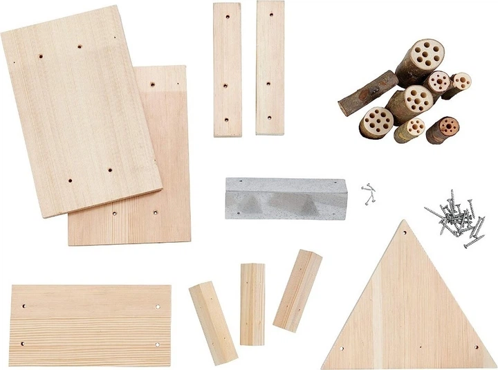 Zestaw konstrukcyjny Haba Terra Kids Hotel dla owadow 41951 (4010168241951) - obraz 2